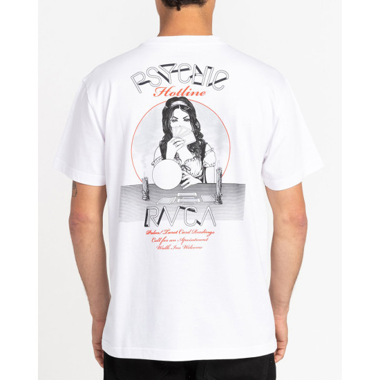 RVCA Ανδρική κοντομάνικη μπλούζα George Thompson Psychic Hotline - T-Shirt For Men